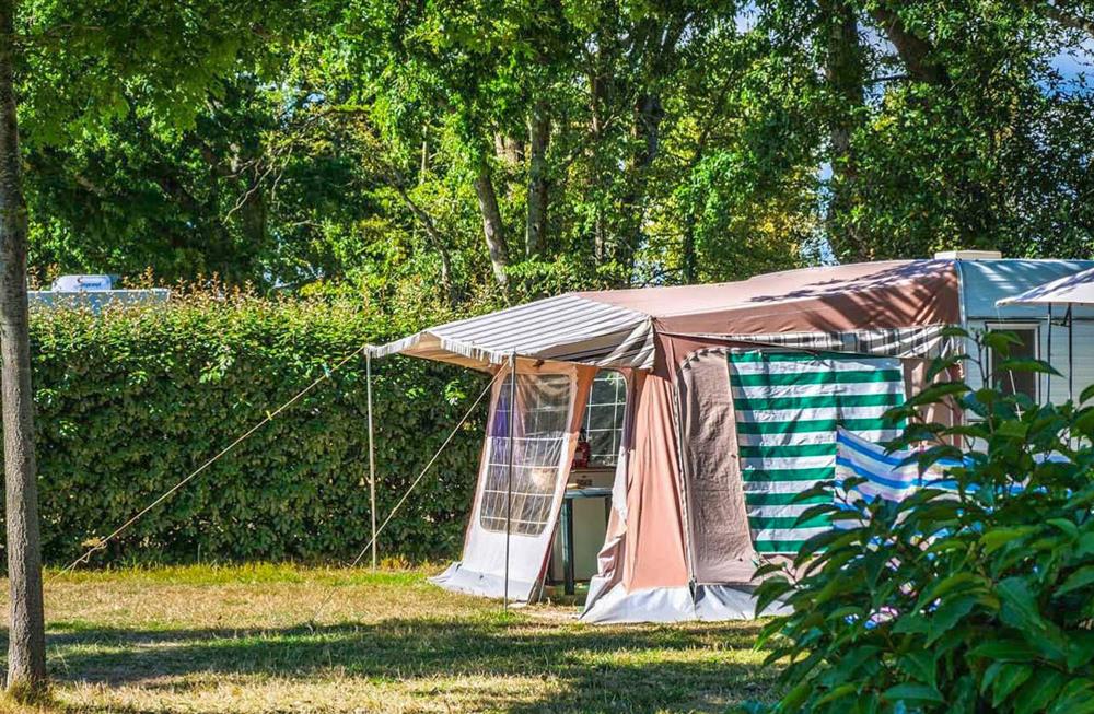 location caravane - Camping Larmor Baden Le Diben, Golfe du Morbihan